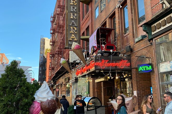 Snack Attack NYC: Text Message-Guided Private Food Walking Tour - Museum of Ice Cream Optional Stop: high-sensory fun with a clear cost