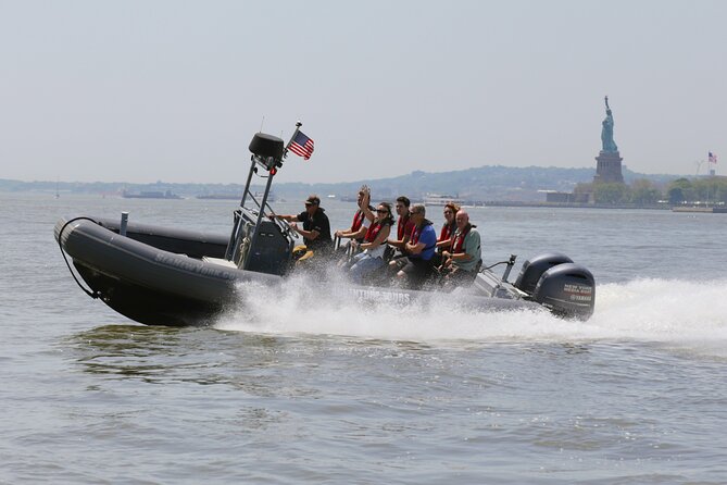 Statue of Liberty Speedboat Tour - from Chelsea Piers - Little Island from the water: the quirky modern stop you might not plan for