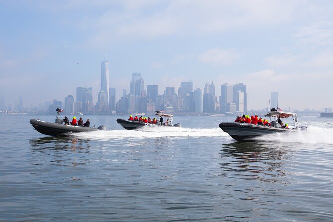 Statue of Liberty Speedboat Tour - from Chelsea Piers - Captains, safety, and staying comfortable when the Hudson gets chilly