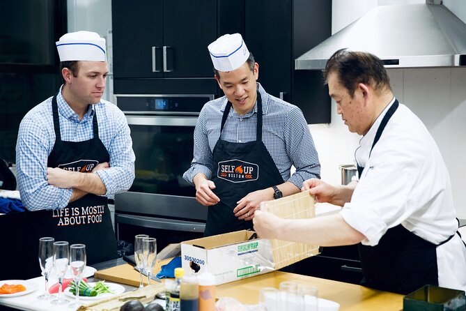 Sushi Workshop for Home Chefs in NYC - Rolling and stuffing sushi rolls: the hands-on part that sticks