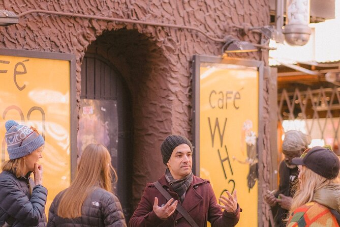 Taylor Swift’s New York: A Walking Tour - Comedy Cellar: outside the club, with a path to the real experience