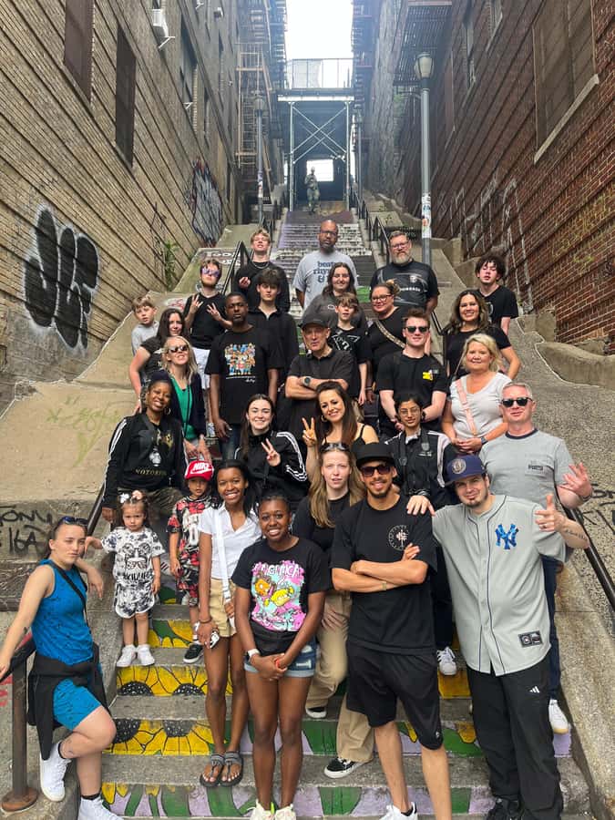 The Birthplace of Hip Hop Bus Tour - Graffiti Hall of Fame: the art stop that explains the visuals