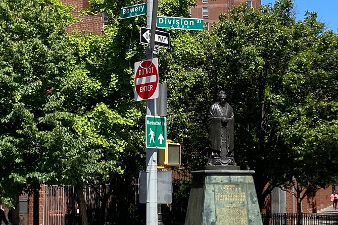 The Bowery Official Historic District Tour - Starting at Confucius Plaza, where the Bowery gets context fast