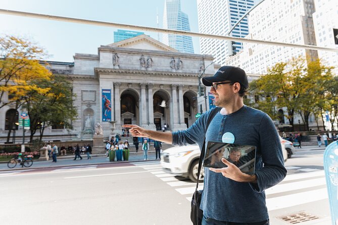 The Superhero Walking Tour of New York - New York Public Library and Clark Kent’s Daily Planet: stepping into the “responsibility” mood