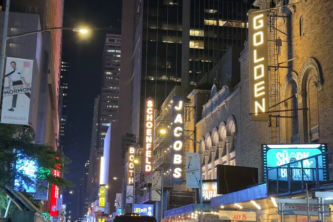 Times Square After Dark: the Red Light Secrets Unveiled - Stop 1 in the Theater District, the red-light era explained on the ground