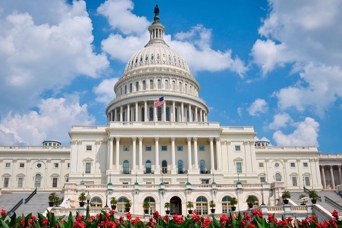 Tour from New York to Washington in 1 Day - White House Area, FBI Building, and National Archives Museum Pass-By