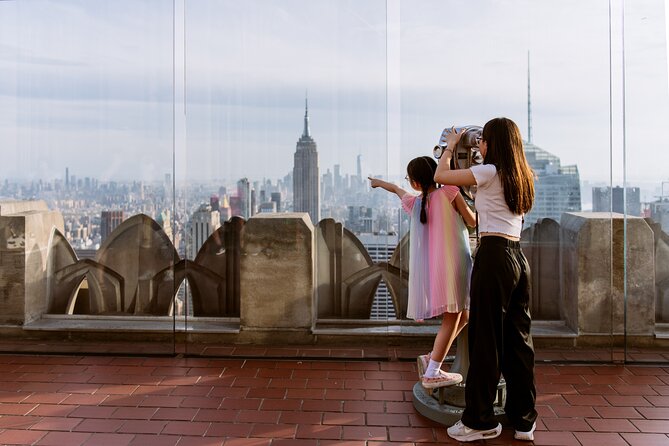 VIP Rock Pass: Includes SKYLIFT, Beam, Rooftop Garden - Top of the Rock deck time, plus Skylift and The Beam
