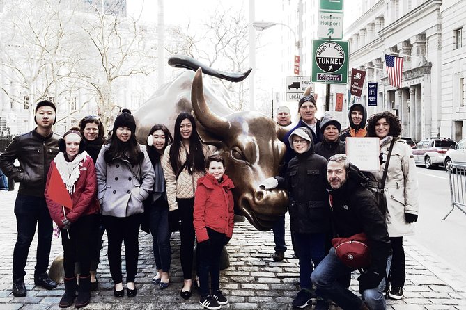 Wall Street Insider Tour with a Finance Professional - Stop 3: Charging Bull, photos, and street-level symbolism