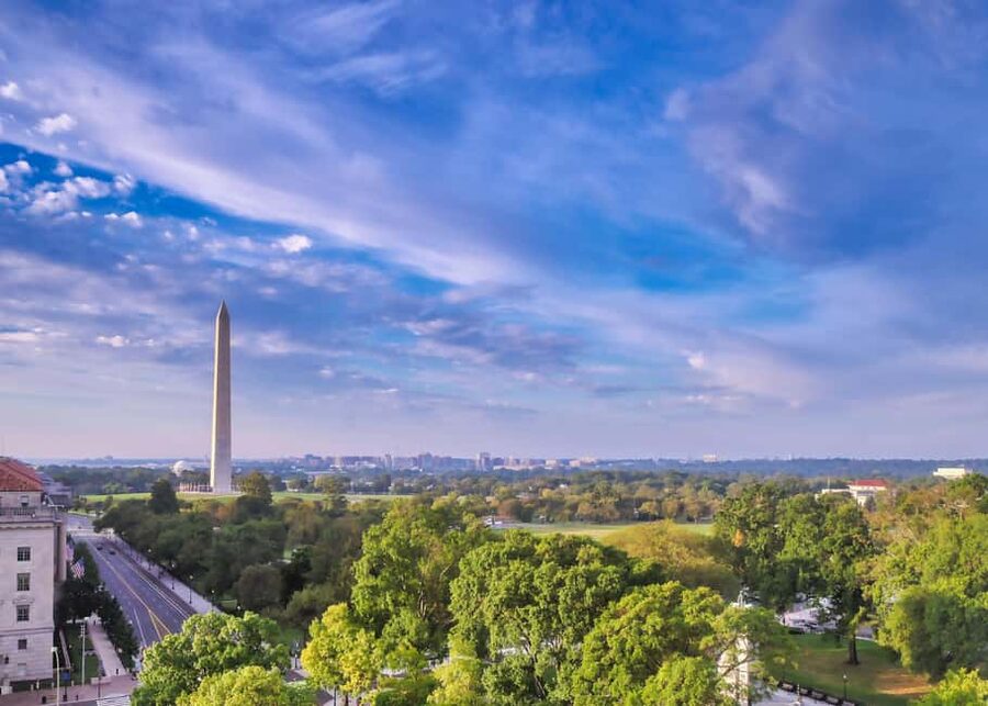 Washington DC: Washington Monument Top View Reserved Entry - Making sense of the city with the included digital guidebook